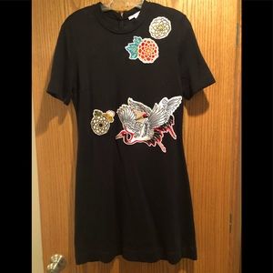 Rare Carven shift sweatshirt dress. Never worn. Lg